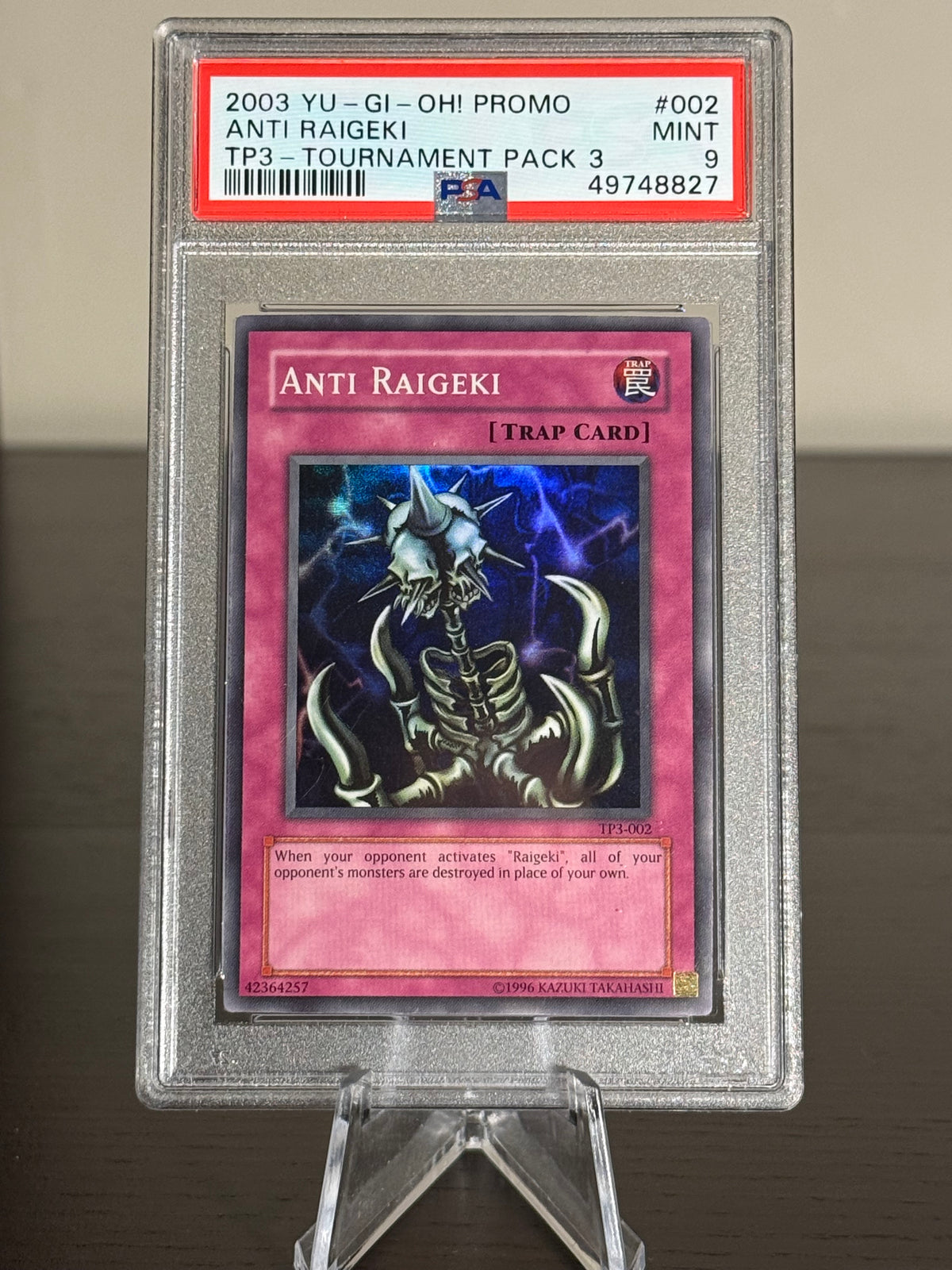Anti Raigeki TP3-002 (2003) Promo PSA 9