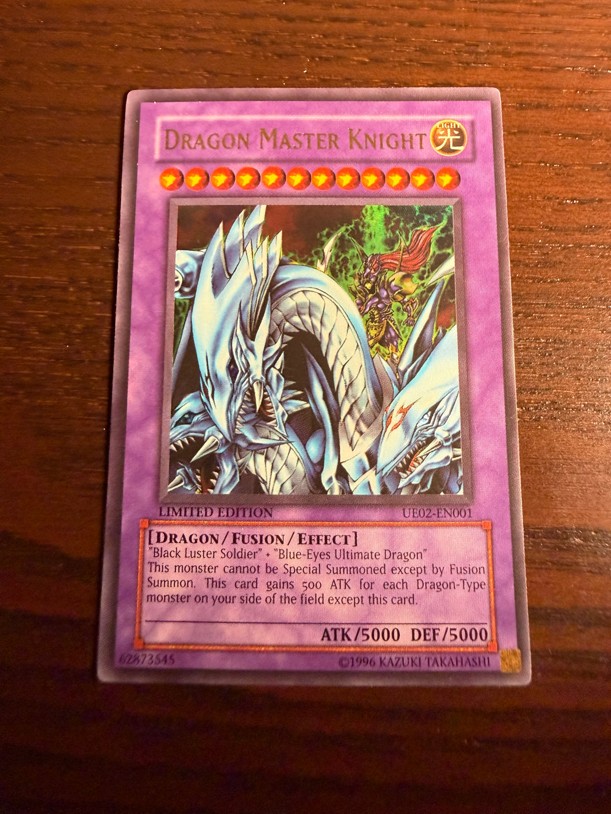 Dragon Master Knight UE02-EN001 (Near-Mint)