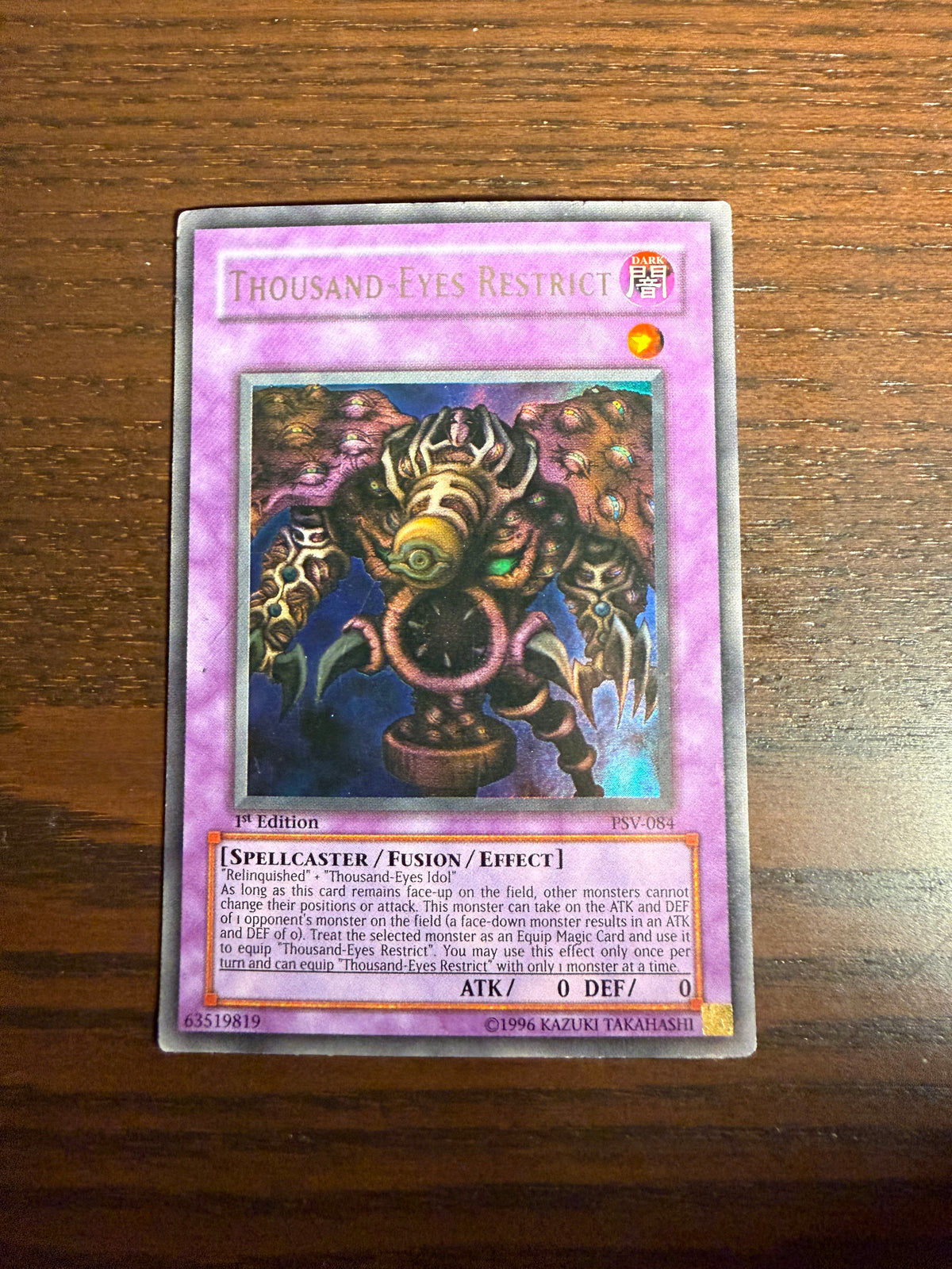 Thousand-Eyes Restrict PSV-084 1st Ed (VLP)