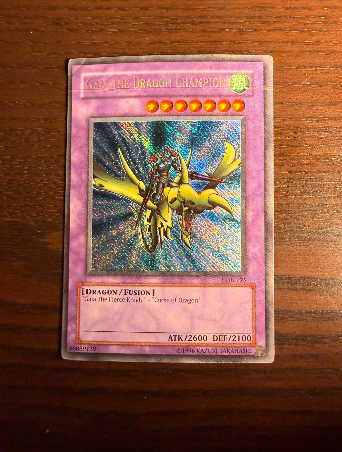 Gaia the Dragon Champion LOB-125 (MP)
