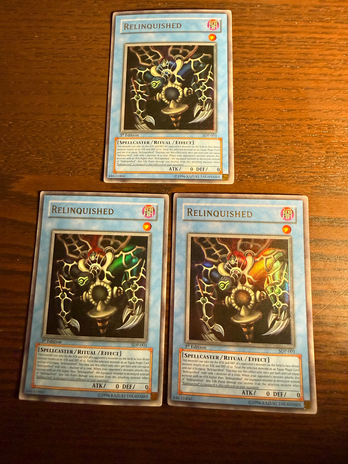 Relinquished SDP-001 1st Ed (Near-Mint)