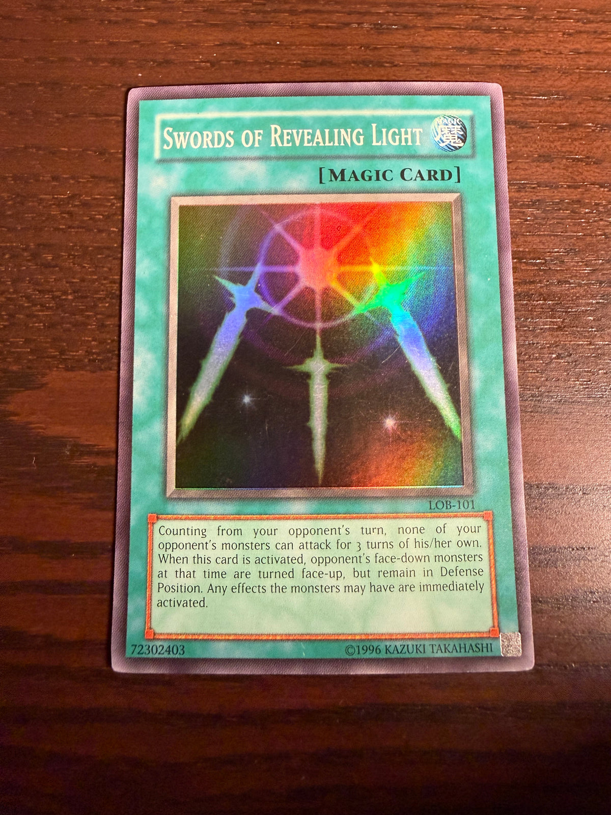 Swords of Revealing Light LOB-101 (Near-Mint)