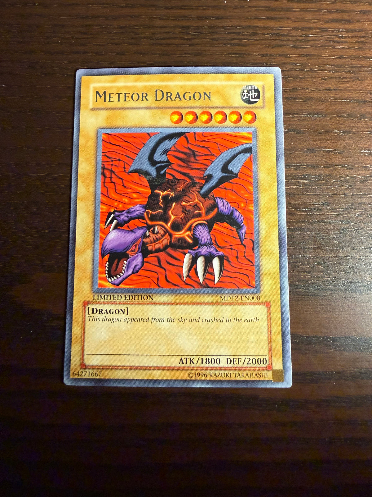 Meteor Dragon MDP2-EN008 (Near-Mint)