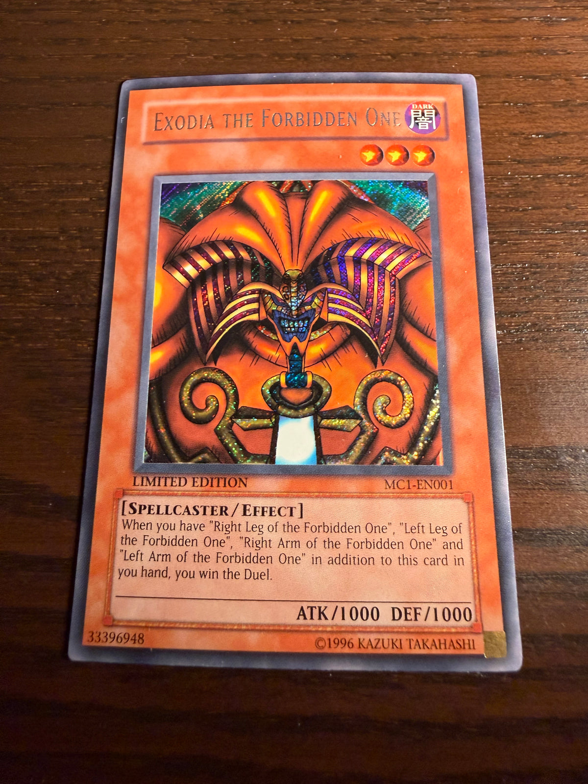 Exodia the Forbidden One MC1-EN001 (Near-Mint)