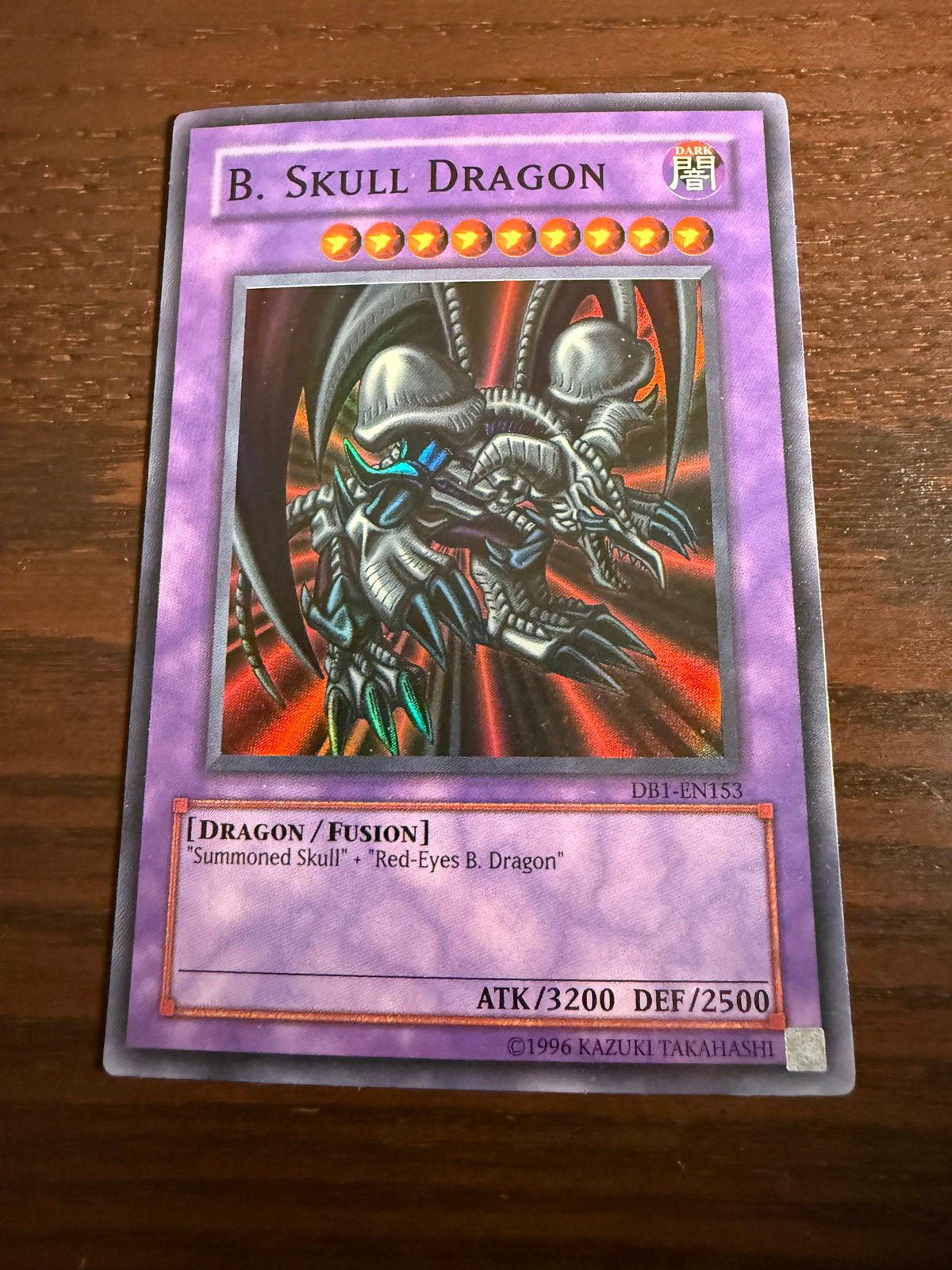 Black Skull Dragon DB1-EN153 (Near-Mint)